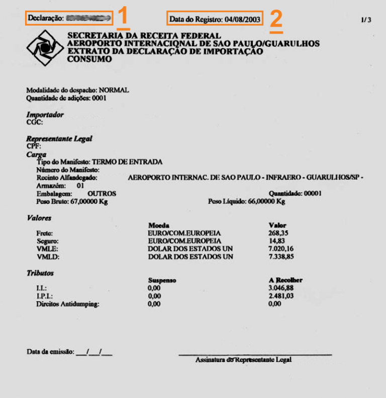 Nota Fiscal Eletrônica De Importação Base De Conhecimento Gdoor 9352